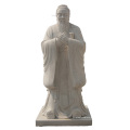 Estatua de mármol de la tradición china Estatua de Confucio en venta